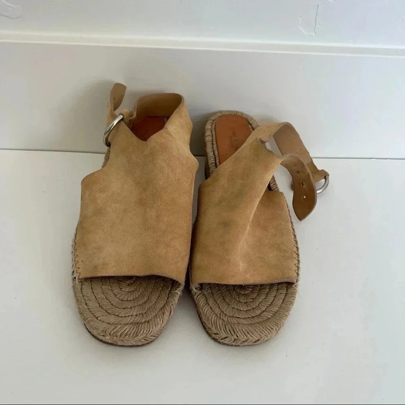 Rag & Bone Neutrals Suede Espadrilles - Picture 2 of 9